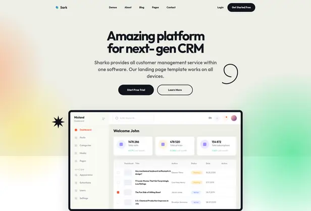 Preview Sark CRM